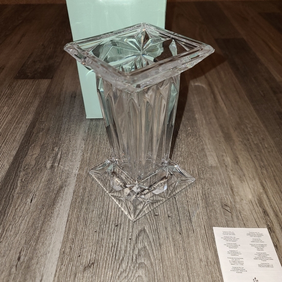 NIB PartyLite Quad Prisim Pedestal 7" - Picture 2 of 7